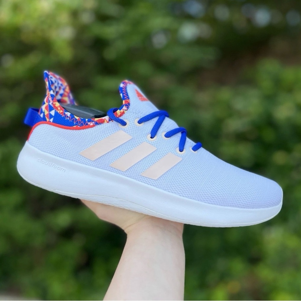 525 | Adidas Coudfoam Pure Women’s White Sneakers Footwear Mesh Comfortable Shoe